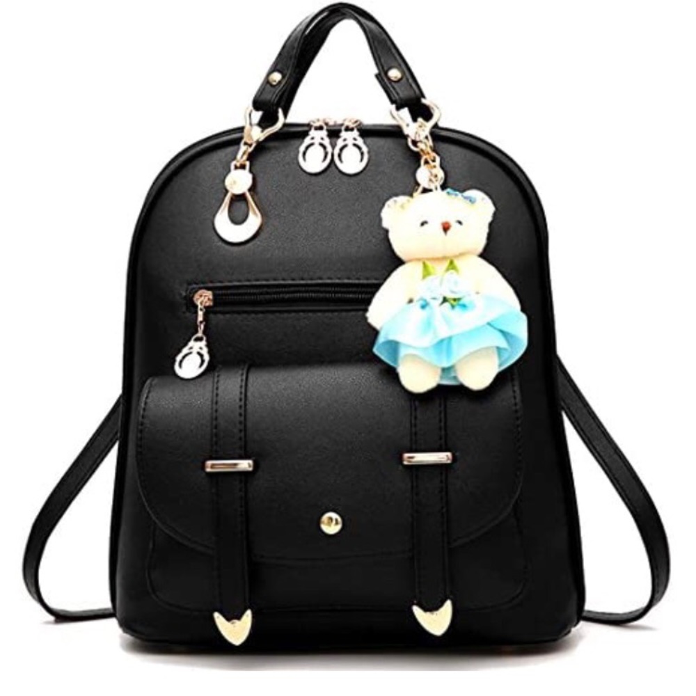 Black Backpack, New